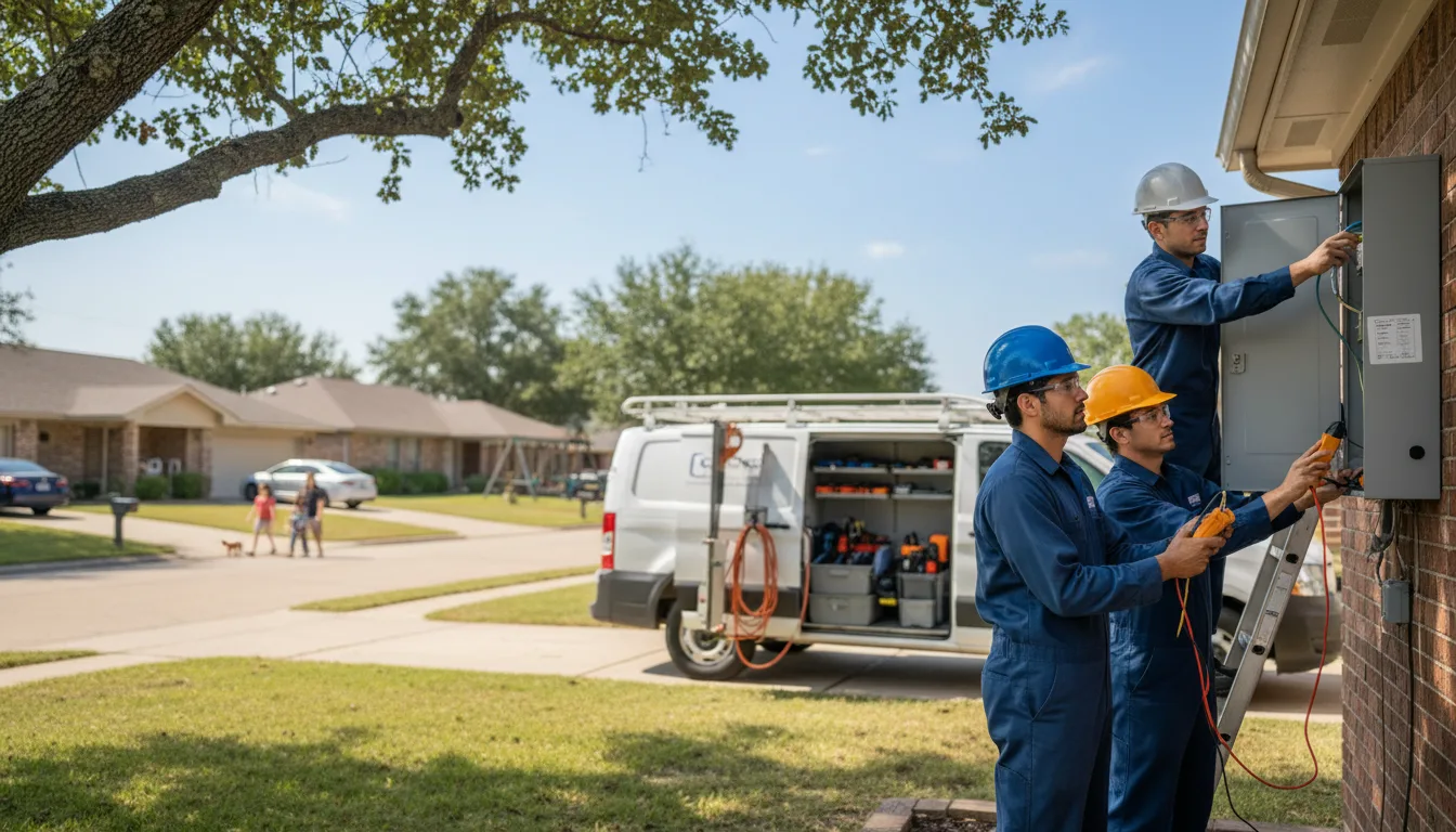 Certified electrician providing emergency electrical services in Mackey, IN